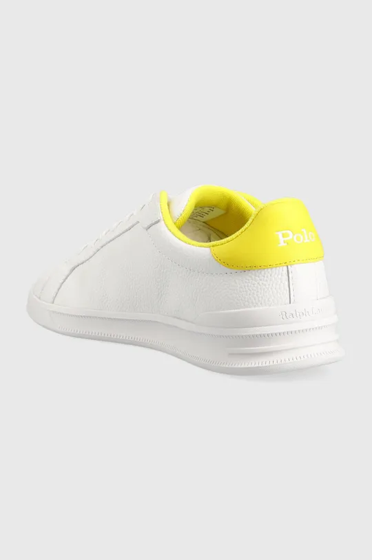 Polo Ralph Lauren sneakersy skórzane HRT CT II Cholewka: Skóra naturalna, Wnętrze: Materiał tekstylny, Podeszwa: Materiał syntetyczny