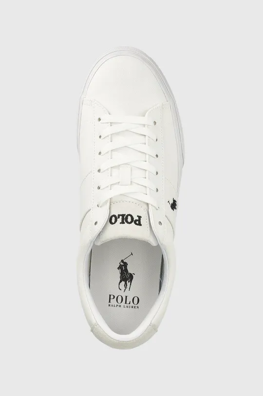 bianco Polo Ralph Lauren scarpe da ginnastica SAYER
