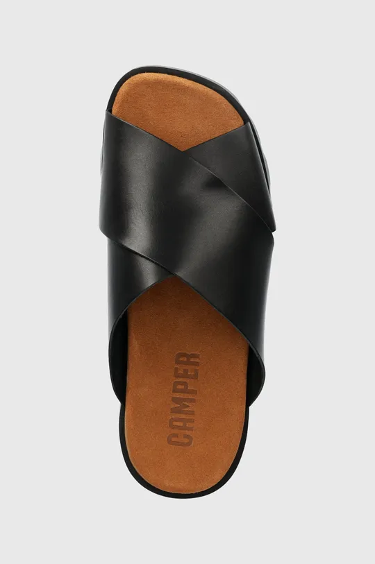 čierna Kožené šľapky Camper Brutus Sandal