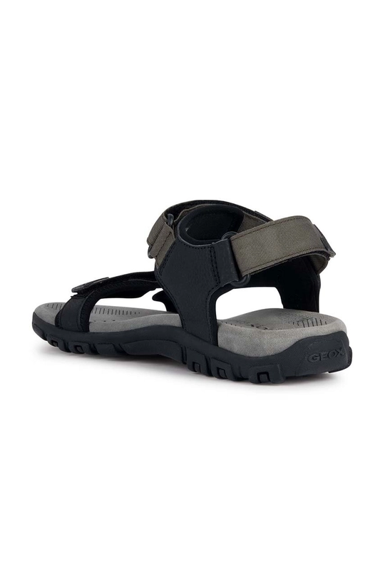 Sandali Geox UOMO SANDAL STRADA  Zunanjost: Sintetični material, Tekstilni material Notranjost: Naravno usnje Podplat: Sintetični material