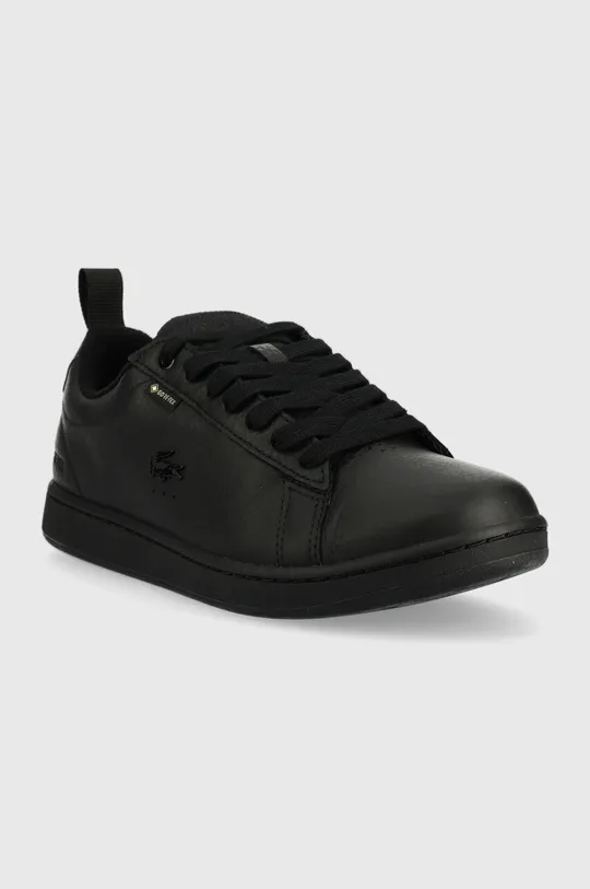 Δερμάτινα αθλητικά παπούτσια Lacoste CARNABY μαύρο