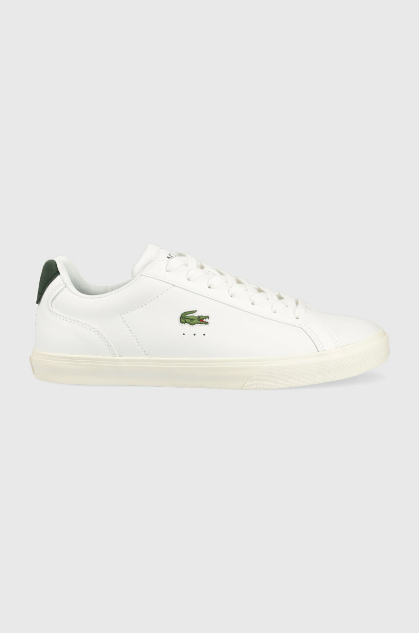 biały Lacoste sneakersy LEROND PRO Męski