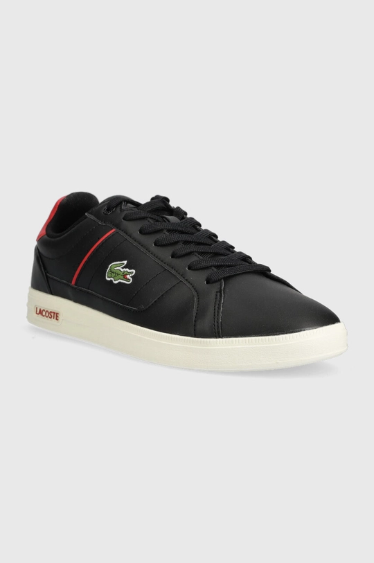 Lacoste sneakersy skórzane EUROPA PRO czarny