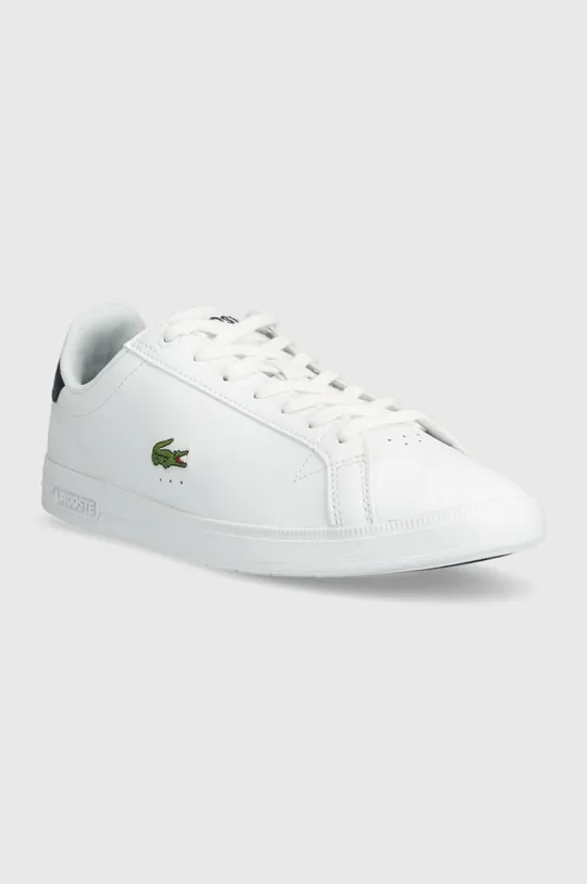 Δερμάτινα αθλητικά παπούτσια Lacoste GRADUATE PRO λευκό