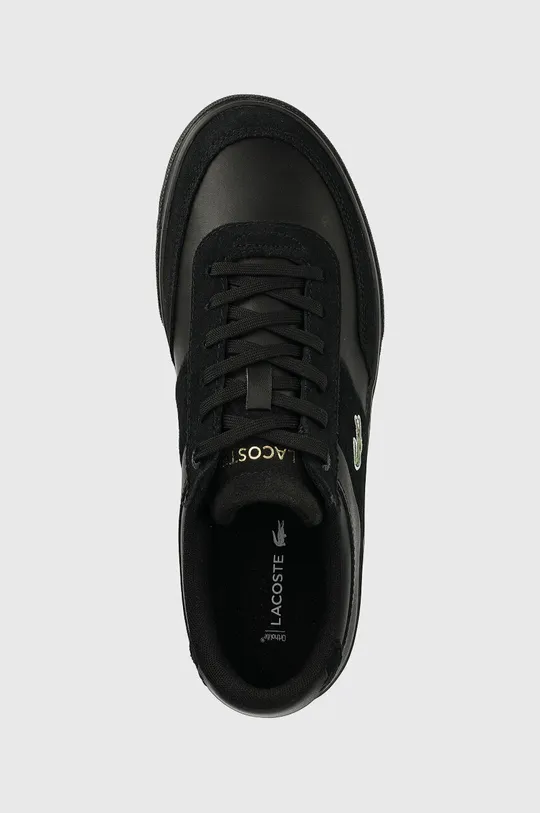 μαύρο Δερμάτινα αθλητικά παπούτσια Lacoste COURT-MASTER PRO
