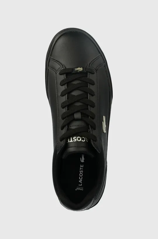 czarny Lacoste sneakersy LEROND PRO