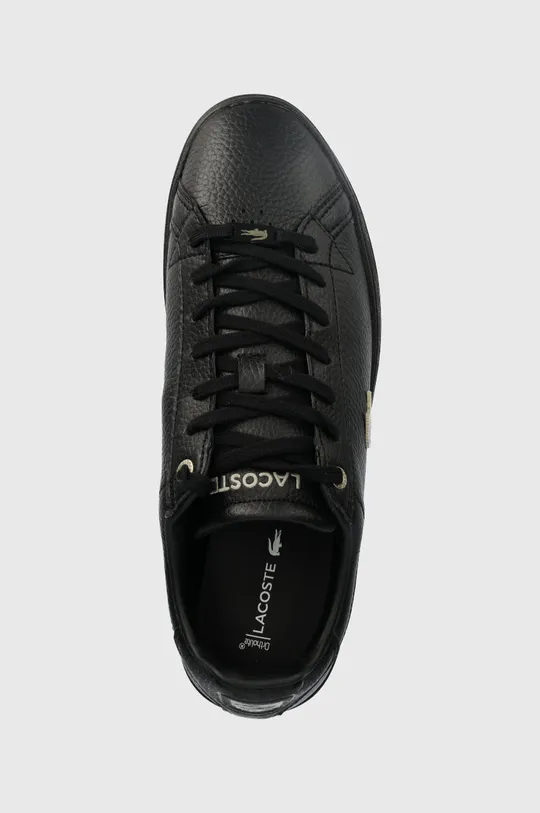μαύρο Δερμάτινα αθλητικά παπούτσια Lacoste GRADUATE PRO