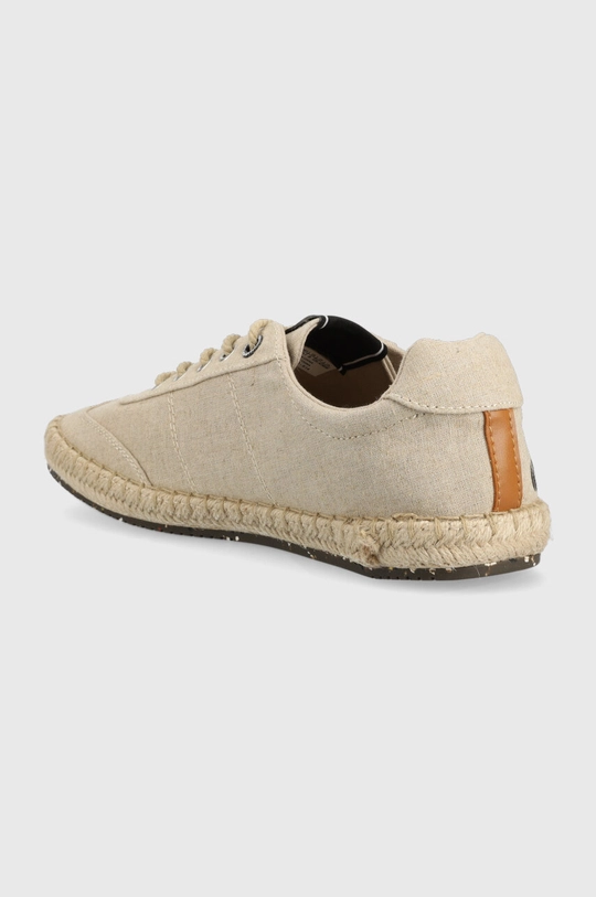 Pepe Jeans espadrilles TOURIST  Szár: textil Belseje: textil Bélés: szintetikus anyag