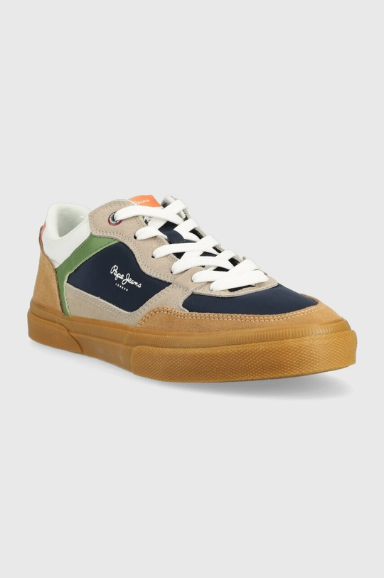 Pepe Jeans sneakersy KENTON brązowy