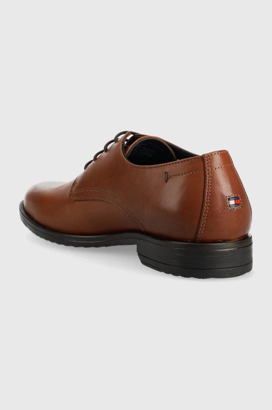 Tommy Hilfiger półbuty skórzane CORE HILFIGER LTH LACE UP SHOE Cholewka: Skóra naturalna, Wnętrze: Materiał tekstylny, Skóra naturalna, Podeszwa: Materiał syntetyczny