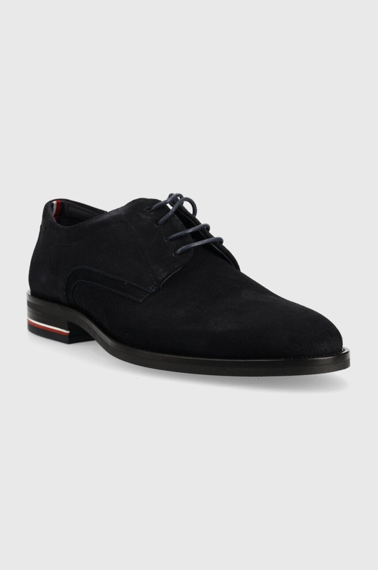 Замшевые туфли Tommy Hilfiger CORPORATE HILFIGER SUEDE SHOE тёмно-синий