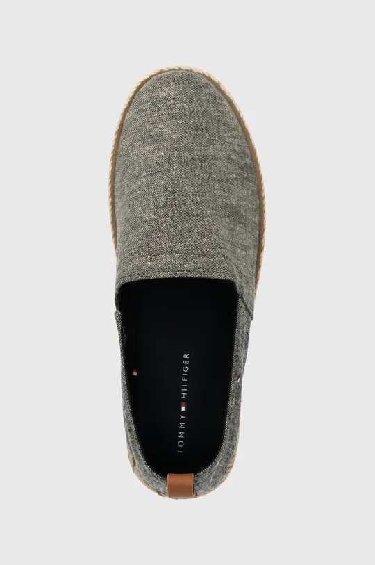 crna Espadrile Tommy Hilfiger TH ESPADRILLE CORE CHAMBRAY
