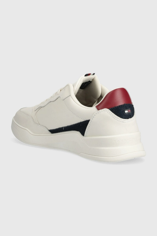 Usnjene superge Tommy Hilfiger ELEVATED CUPSOLE LEATHER  Zunanjost: Naravno usnje Notranjost: Tekstilni material Podplat: Sintetični material