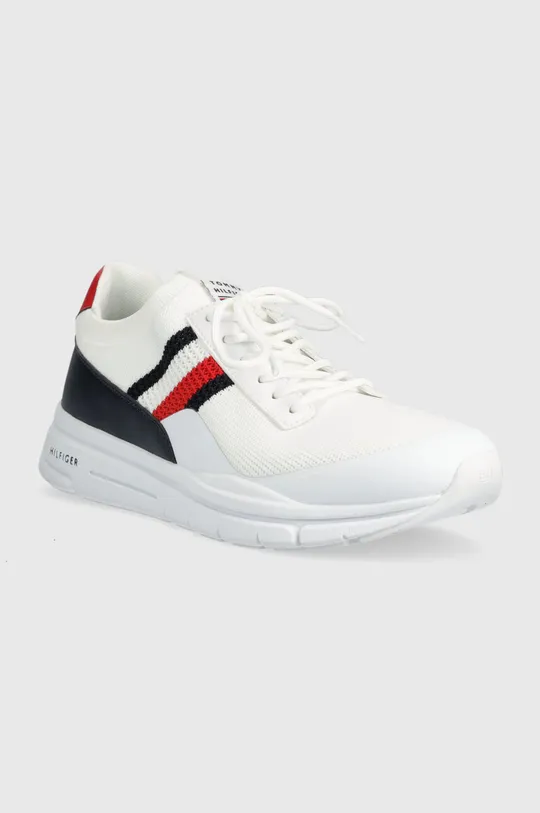 Tommy Hilfiger sneakersy PREMIUM LIGHTWEIGHT RUNNER KNIT biały