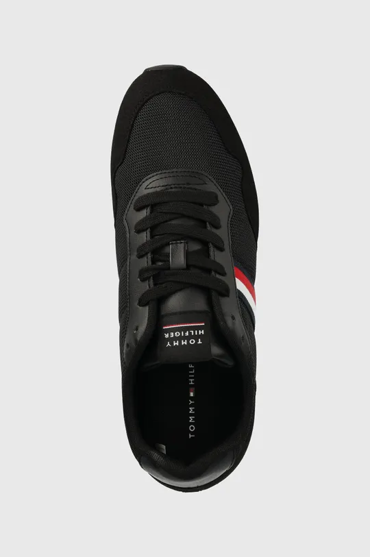 crna Tenisice Tommy Hilfiger CORE LO RUNNER