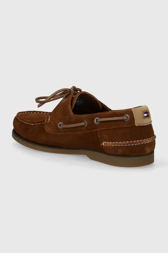 Mokasini iz semiša Tommy Hilfiger TH BOAT SHOE CORE SUEDE Zunanjost: Semiš usnje Notranjost: Tekstilni material, Naravno usnje Podplat: Sintetični material