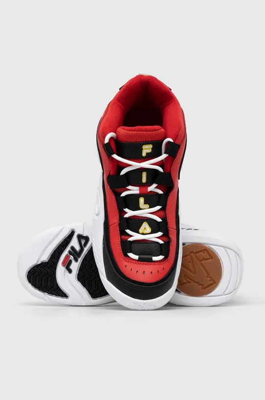 κόκκινο Αθλητικά παπούτσια Fila Grant Hill 3 Mid