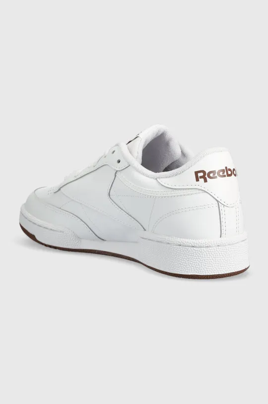 Kožené sneakers boty Reebok Classic Club C 85  Svršek: Přírodní kůže Vnitřek: Textilní materiál Podrážka: Umělá hmota