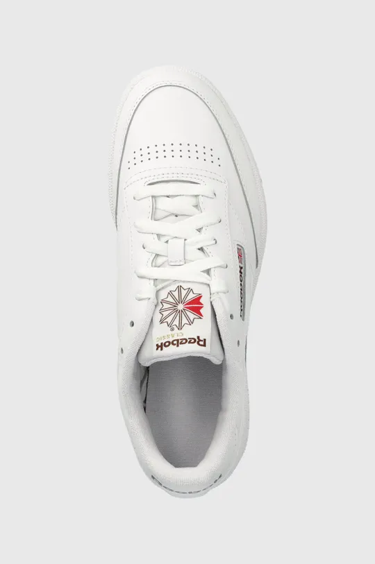 biały Reebok Classic sneakersy skórzane Club C 85