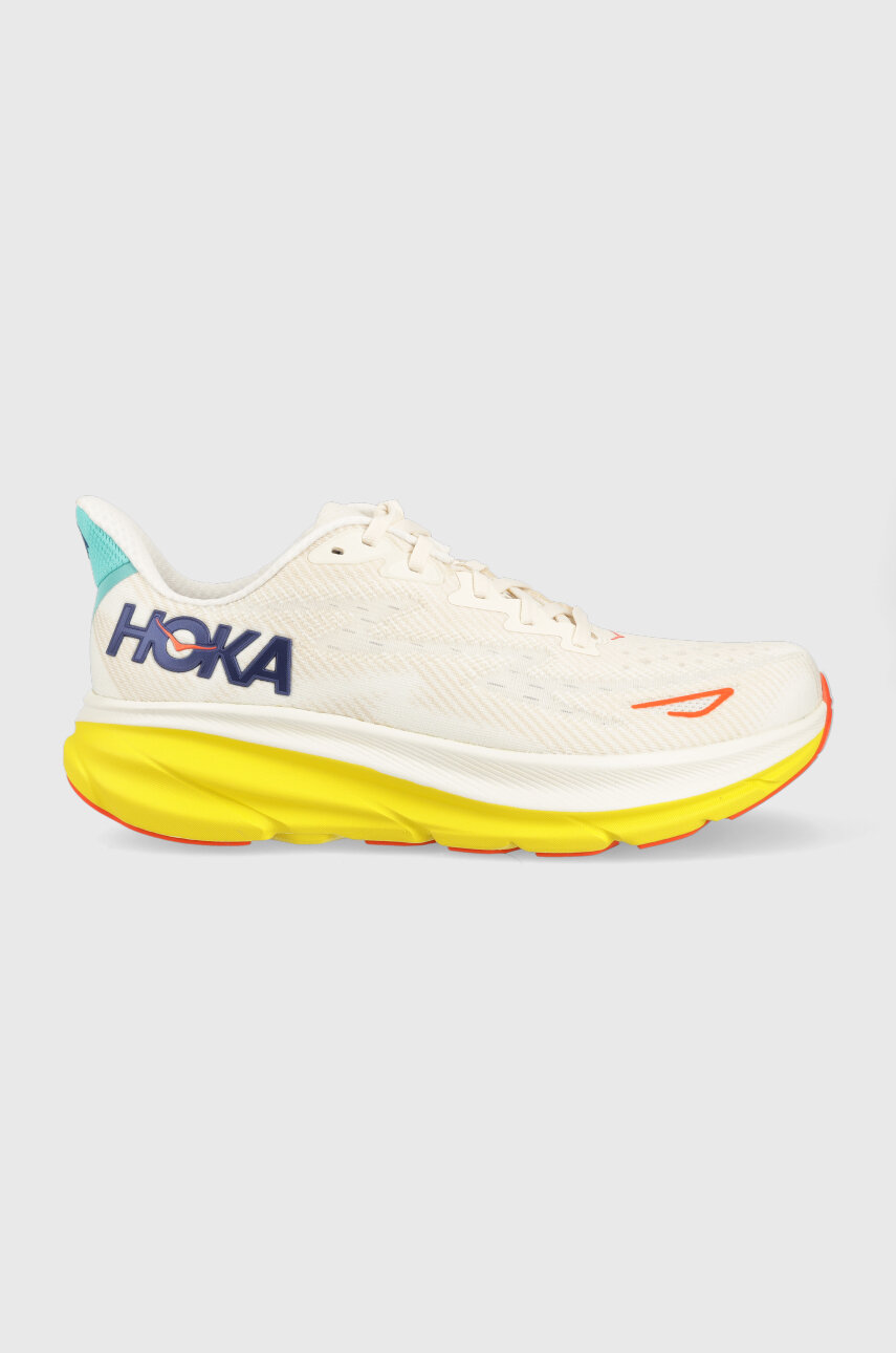 бежевий Бігові кросівки Hoka Clifton 9 Чоловічий