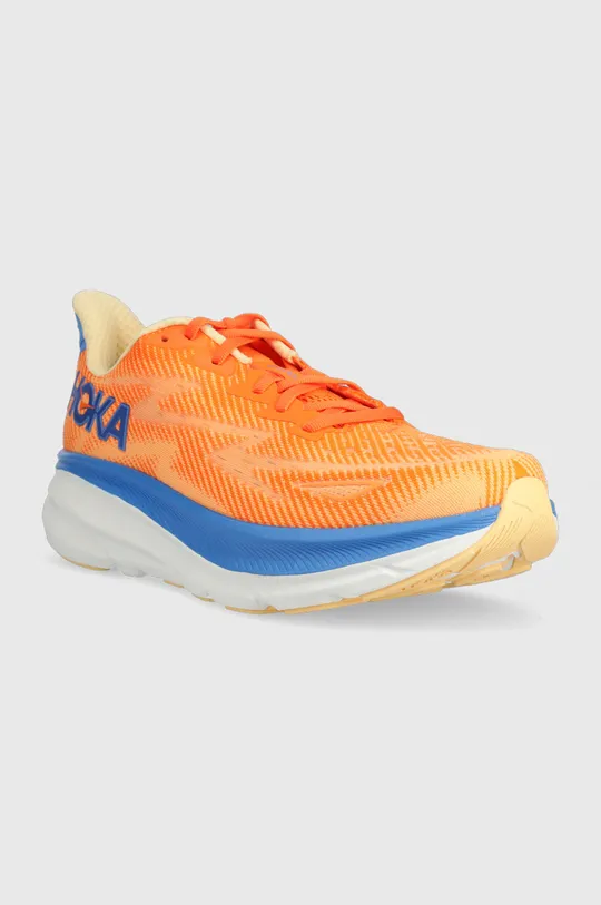 Бігові кросівки Hoka Clifton 9 помаранчевий