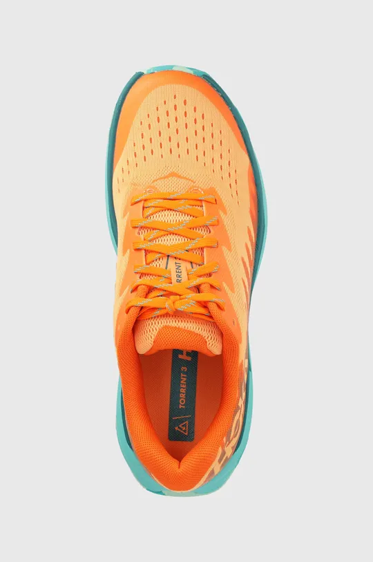 pomarańczowy Hoka buty do biegania Torrent 3
