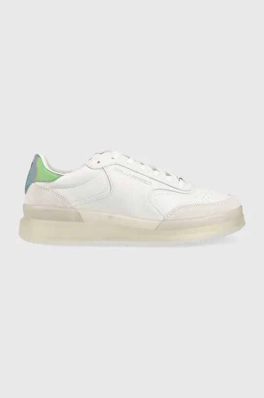 λευκό Δερμάτινα αθλητικά παπούτσια Karl Lagerfeld BRINK NFT Ανδρικά
