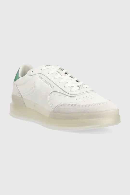 Karl Lagerfeld sneakersy skórzane BRINK NFT biały