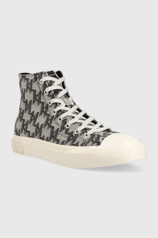 Πάνινα παπούτσια Karl Lagerfeld KAMPUS III γκρί