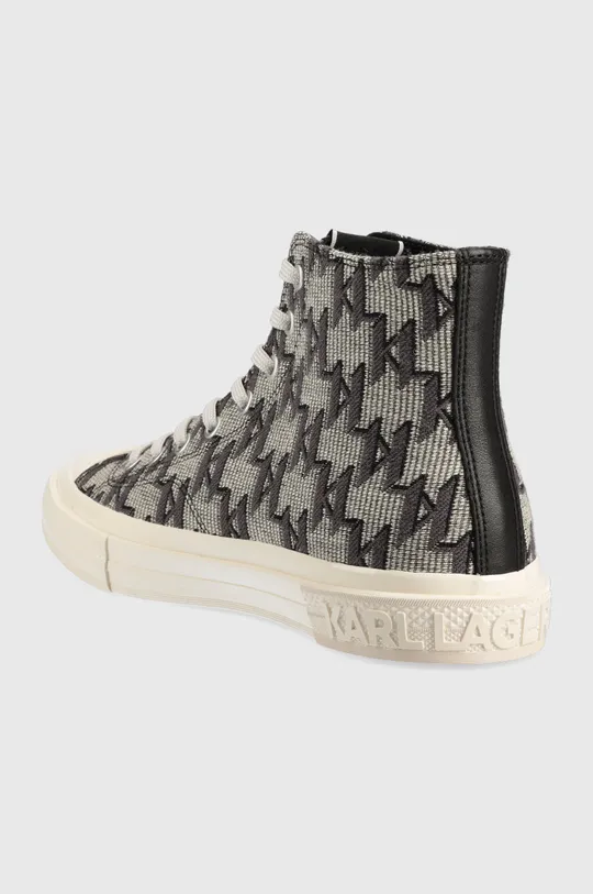 Πάνινα παπούτσια Karl Lagerfeld KAMPUS III  Πάνω μέρος: Υφαντικό υλικό, Φυσικό δέρμα Εσωτερικό: Υφαντικό υλικό Σόλα: Συνθετικό ύφασμα