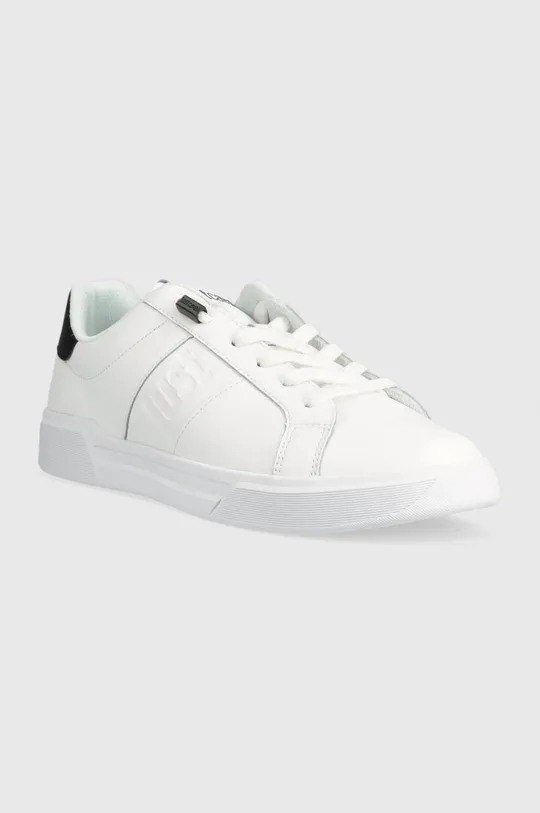 Just Cavalli bőr sportcipő fehér