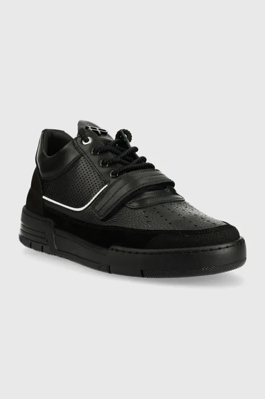 Filling Pieces leather sneakers Low Top Blaze black