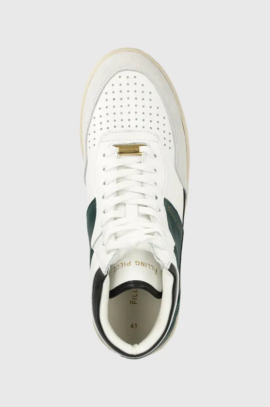 green Filling Pieces leather sneakers Mid Ace Spin