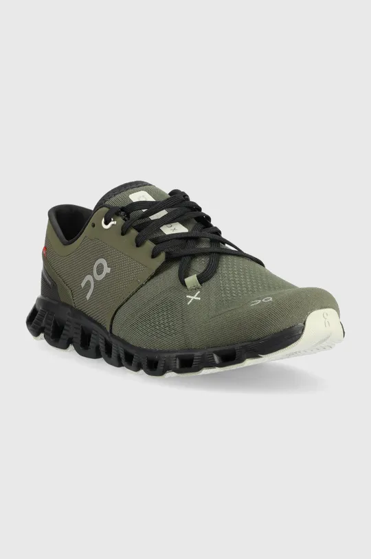 Παπούτσια για τρέξιμο On-running Cloud X 3 πράσινο