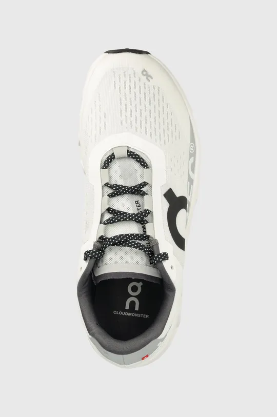 white On-running running shoes Cloudmonster