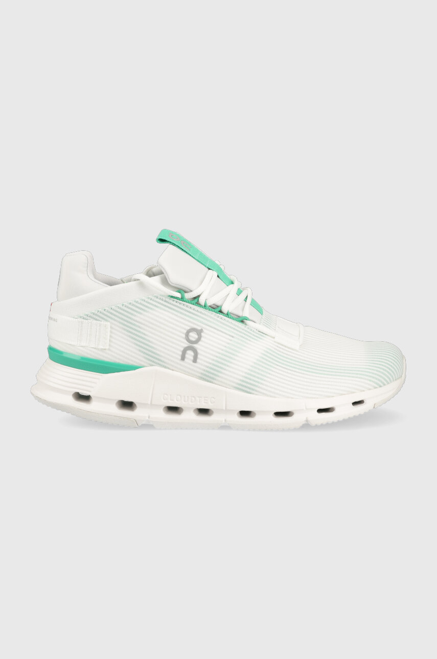 Onrunning running shoes Cloudnova Void white color at PRM US