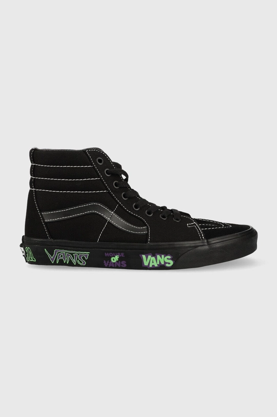 čierna Tenisky Vans SK8-Hi Pánsky