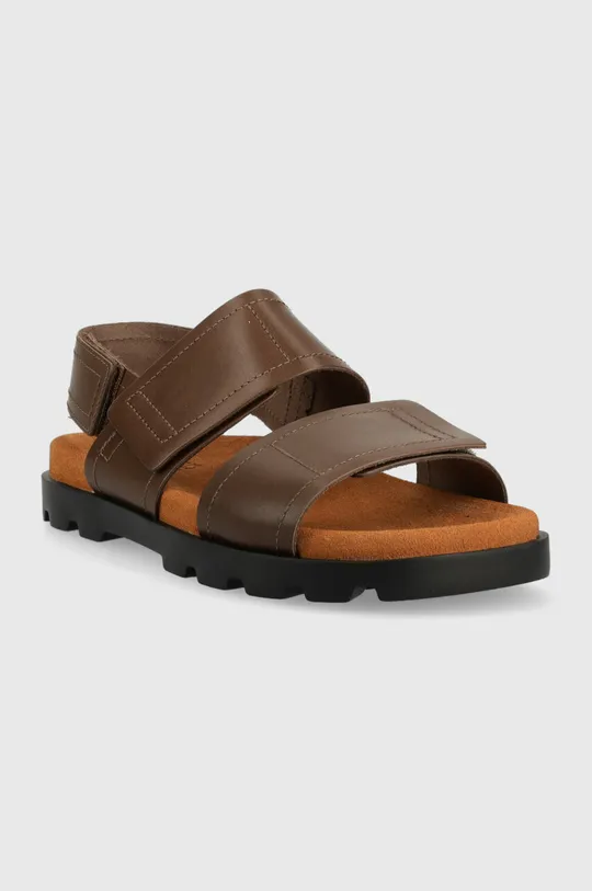 Кожаные сандалии Camper Brutus Sandal коричневый