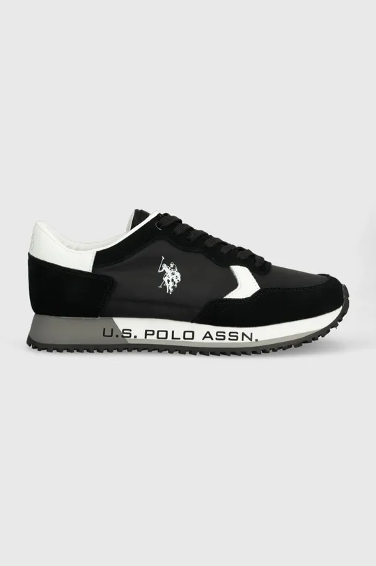 czarny U.S. Polo Assn. sneakersy CLEEF Męski