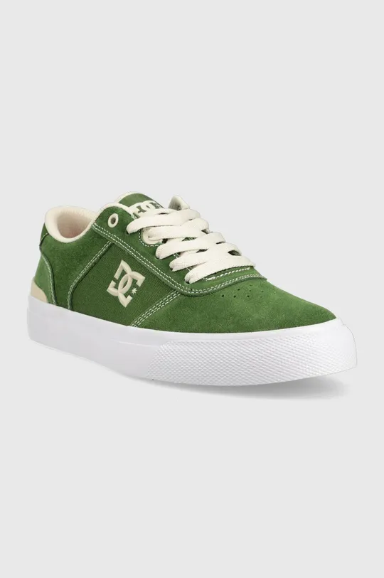 Σουέτ sneakers DC πράσινο