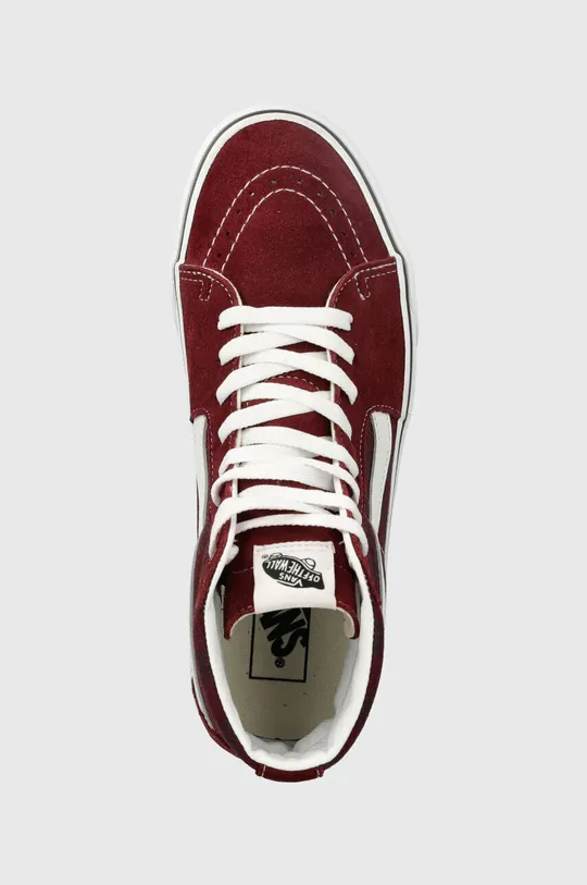 burgundia Vans sportcipő SK8-Hi