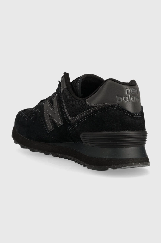 New Balance 574 Triple Black <p> Πάνω μέρος: Υφαντικό υλικό, Δέρμα σαμουά Εσωτερικό: Υφαντικό υλικό Σόλα: Συνθετικό ύφασμα</p>