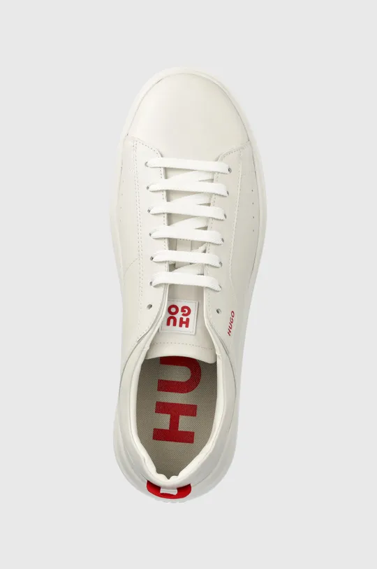 λευκό Δερμάτινα αθλητικά παπούτσια HUGO Blake