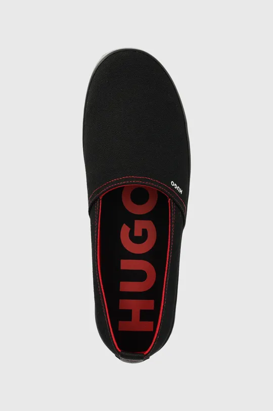 μαύρο Πάνινα παπούτσια HUGO Iago