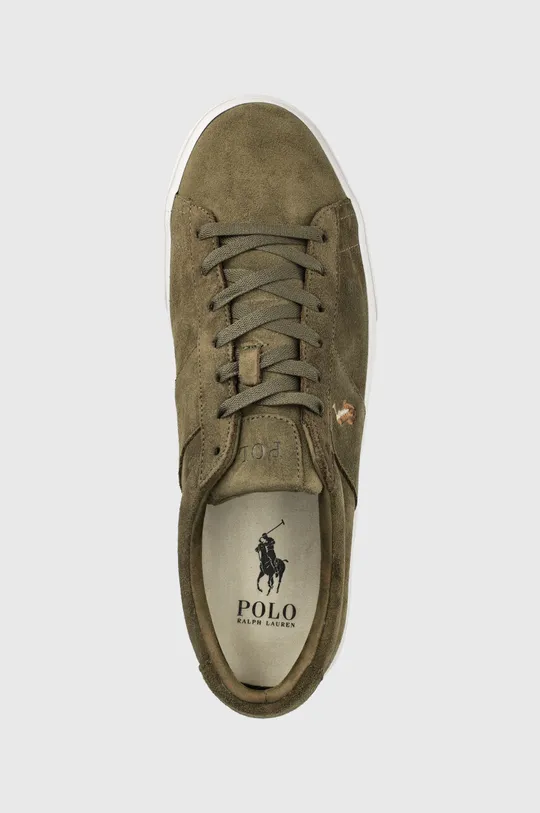 πράσινο Σουέτ αθλητικά παπούτσια Polo Ralph Lauren Sayer