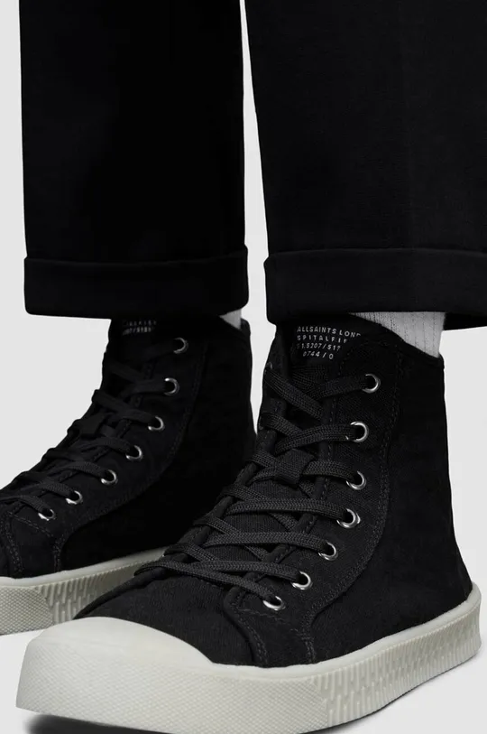 μαύρο Πάνινα παπούτσια AllSaints MAX
