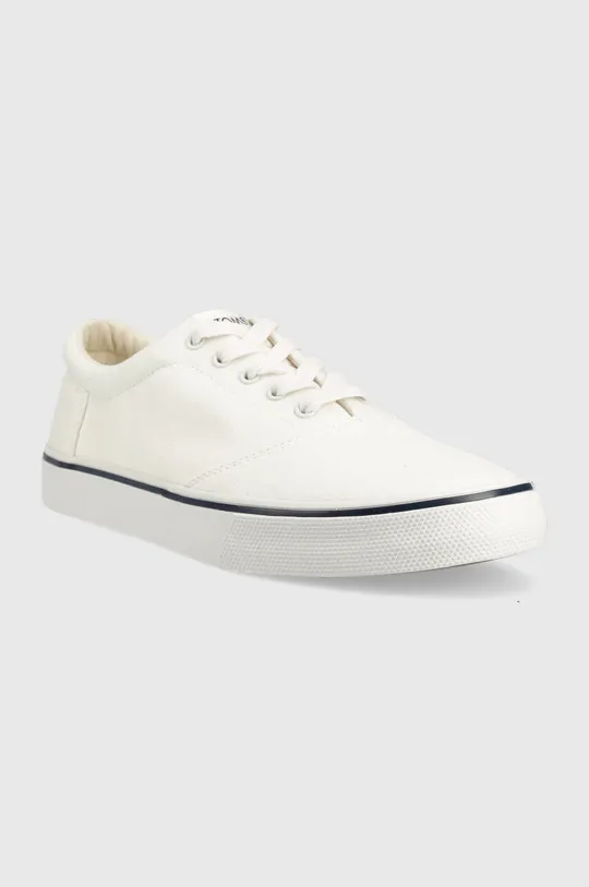 Πάνινα παπούτσια Toms Alpargata Fenix Lace Up λευκό