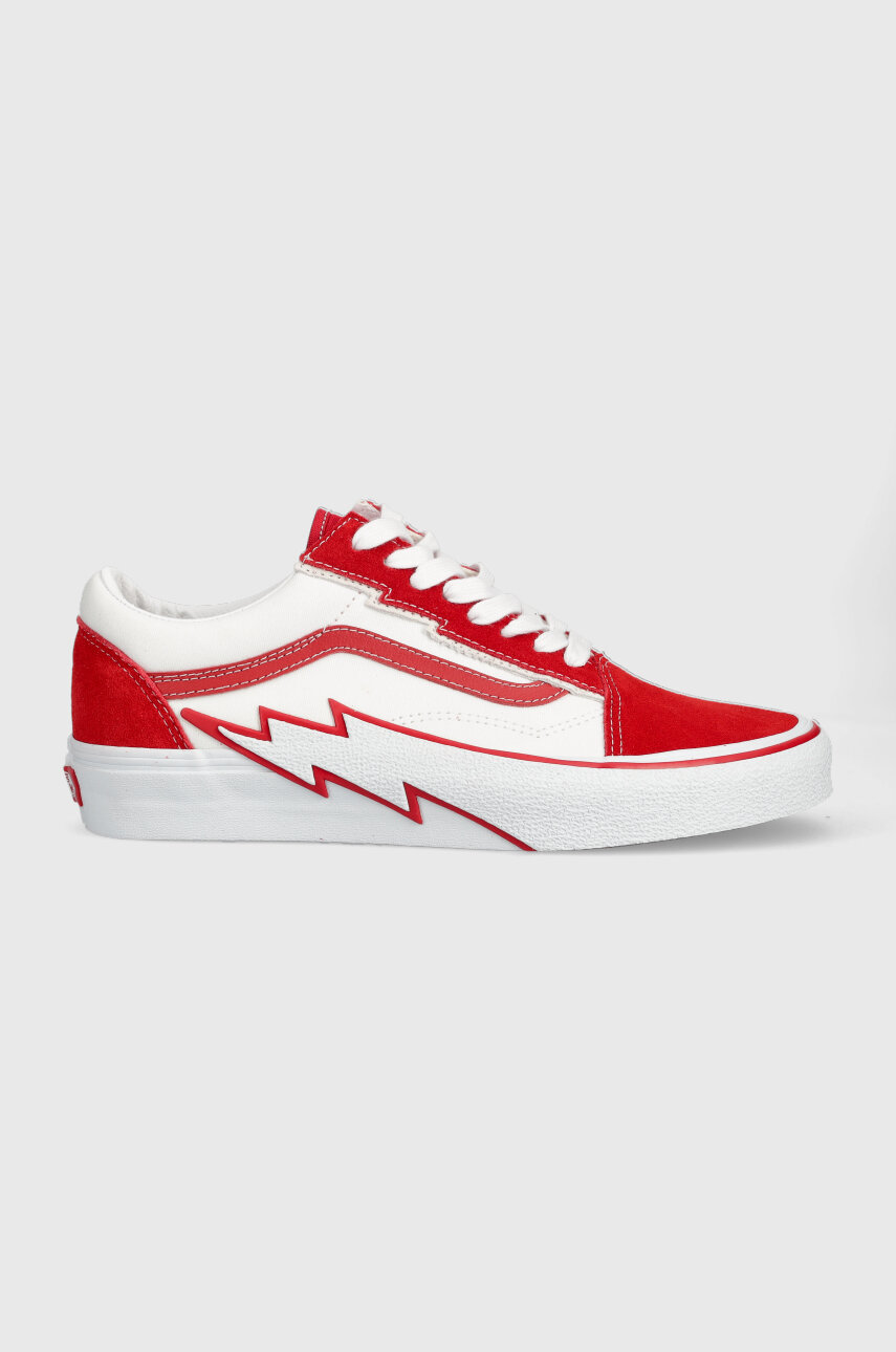 piros Vans sportcipő Old Skool Bolt Férfi