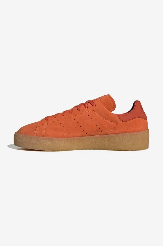 adidas Originals suede sneakers FZ6445 Stan Smith Crepe orange