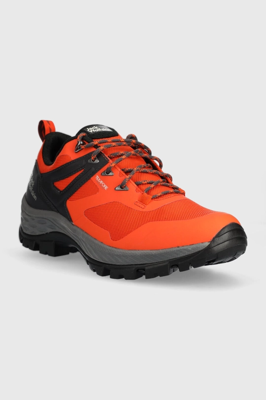 Jack Wolfskin buty Rebellion Guide Texapore Low pomarańczowy